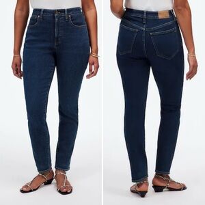 Madewell The Curvy Perfect Vintage Jeans Larkspur Dark Wash Size 29